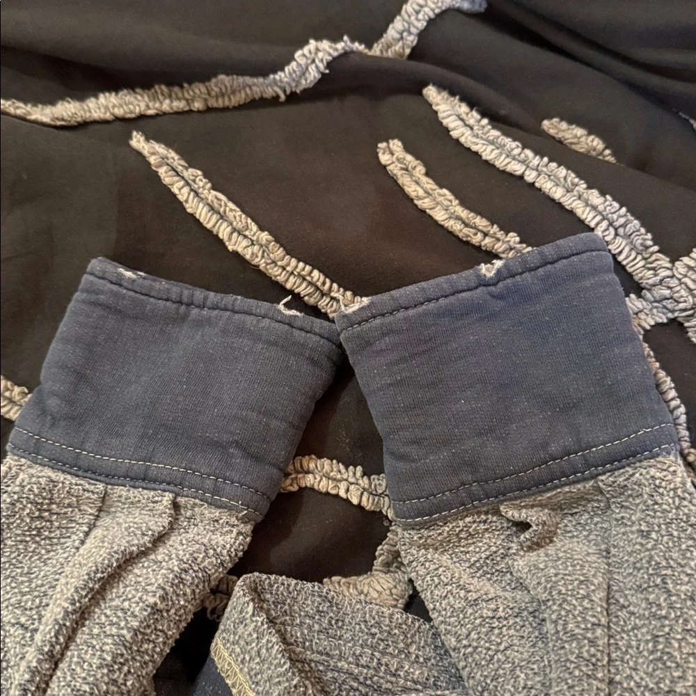 Free People Blue Sherpa Jean Jacket - Picture 8 of 8